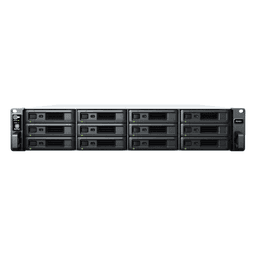 Servidor de Almacenamiento RackStation RS2423RP+ | 12 Bahías | 2U | Hasta 216 TB | Rendimiento 3,500/1,700 MB/s | Expansión a 432 TB | 10GbE | Fuentes de Alimentación Duales | Alta Disponibilidad.