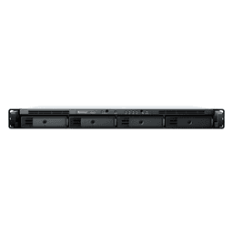NAS RackStation RS422+ | 4 Bahías | 1U | AMD Ryzen R1600 | 2 GB DDR4 ECC | 570 MB/s Lectura | 530 MB/s Escritura | Puertos Dual 1GbE | Actualización 10GbE | Compatibilidad RAID | Synology DSM.