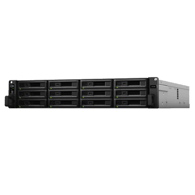 Sistema de Almacenamiento de Alta Escalabilidad Synology SA3200D | Arquitectura de Controlador Dual Activo-Pasivo | Capacidad Bruta de 576 TB | 12 Ranuras SAS | Compatibilidad con Virtualización | Protección de Carga de Trabajo sin Licencia 