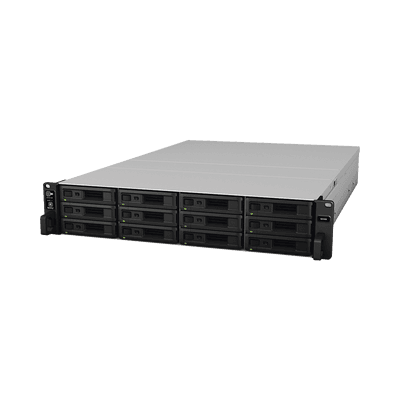 Servidor NAS para rack de 12 bahías / Expandible hasta 180 bahías / Hasta 1,536 TB