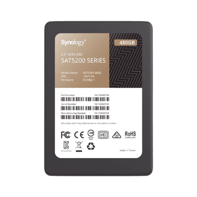 480 GB SSD , diseñada para Synology NAS