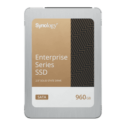 SSD SATA de 2,5" Serie Enterprise | 960 GB | Alto Rendimiento Estable | Resistencia Empresarial | Protección de Datos Integral | Análisis de Vida Útil | Compatibilidad con Synology DSM | Garantía de 5 Años