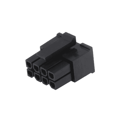 Conector Plug tipo MOLEX de 8 Contactos en Doble Fila a 3.0 mm para Pin Hembra. 