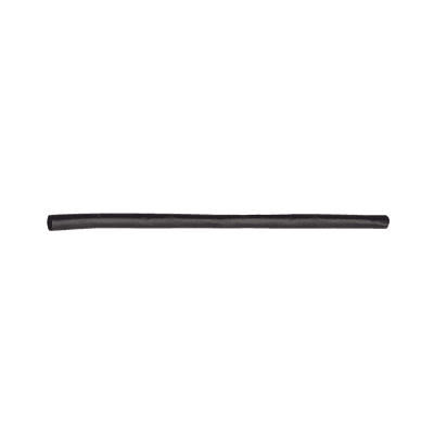 Tubo Termoencogible (Termofit) Negro de 1.2 m, 1/16" de Diámetro, Reduce de 2:1, Poliolefina.