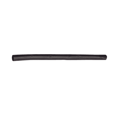 Tubo Termoencogible (Termofit) Negro de 1.2 m, 1/8" de Diámetro, Reduce de 2:1, Poliolefina.