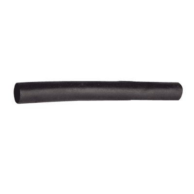 Tubo Termoencogible (Termofit) Negro de 1.2 m, 3/16" de Diámetro, Reduce de 2:1, Poliolefina.