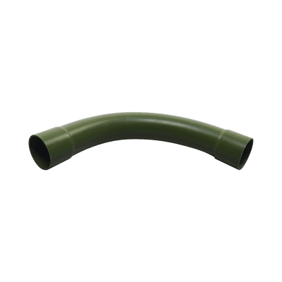 Curva/Codo de 90 PVC Conduit pesado de 1 1/4" (32 mm). 
