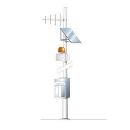 Sistema para Comunicación de Emergencia con Radio TK8302HK (UHF 450-520 MHz).