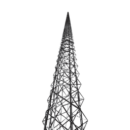 Torre de Fibra de Carbono 18.3 metros (60 pies) Autosoportada- ULTRA LIGERA. 