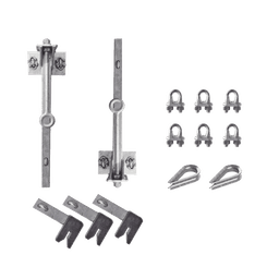 Kit de Línea de Vida para Torres STZ45G hasta 60 metros de altura.