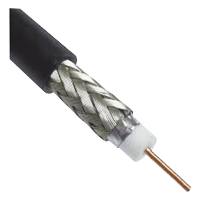 Metro de Cable Coaxial RG-8/X LP-240 de Baja Pérdida, 50 Ohms