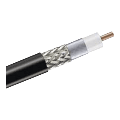 Metro de Cable Coaxial Tipo RG-8, LP-400 de Baja Pérdida, 50 Ohms