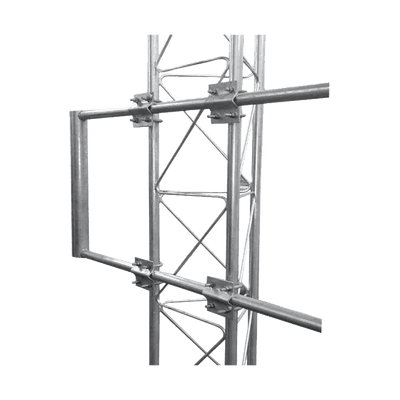 Brazo Uso Rudo para Torre STZ Galvanizado por Inmersión en Caliente de 170 x 60 cm Tubo 2" Ced 30.