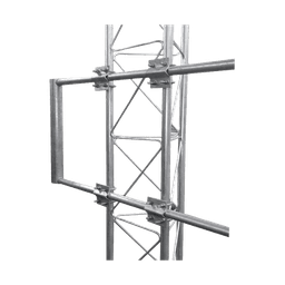 Brazo Uso Rudo para Torre STZ Galvanizado por Inmersión en Caliente de 170 x 60 cm Tubo 2" Ced 30.