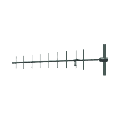 Antena Yagi Direccional de 450-470 MHz, 9 Elementos, 11 dB, 15 MHz, 300 Watt, UHF Hembra.