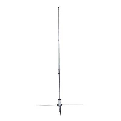 Antena base VHF, omnidireccional, rango de frecuencia 144 - 174 MHz