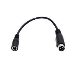 Adaptador de Corriente DC Jack 5.5mm x 2.1mm a Mini-DIN de 3 Pines