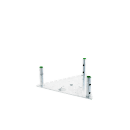 Base para torre sección STZ35G galvanizada por inmersión en caliente