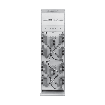 Combinador Panel en Rack 19" de 746-806/ 800-869 MHz, 6 Canales (8" Diam.), 250 kHz, 150 Watt, N Hembras.