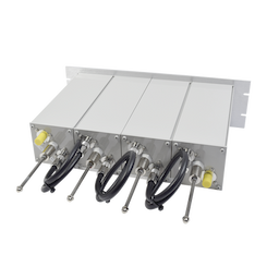 Preselector de 148-174 MHz, 4 Cavidades Cuadradas de 4" por Lado, 2 MHz de Ancho de Banda, Montaje de Rack, N Hembras.