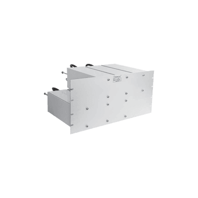 Preselector Pasa-Banda de 148-174 MHz, 6 Cavidades Cuadradas de 4" por Lado, 2.2 MHz de Ancho de Banda, N Hembras.