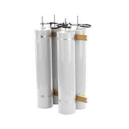 Duplexer Pasa-Banda-Rechazo de Banda, 144-174 MHz, 4 Cavidades (5"Dia.) 600 kHz, 1.5 dB, 350 Watt, N Hembras.