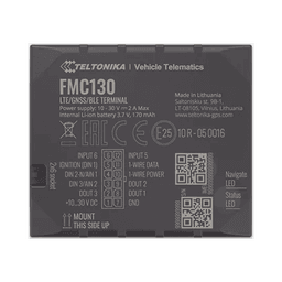 Profesional Rastreador Vehicular (GPS) 4G LTE CAT 1 y 2G / Identificación de Conductores / Bloqueo Remoto / Detección de Jammer / Sensores Bluetooth / Múltiples I/O