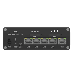 Ruter Celular 5G Dual-SIM con Wi-Fi 5 y 4 Puertos de Red + 1 Puerto WAN, Aprobado FIRSTNET