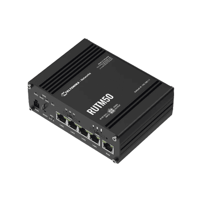 Ruter Celular 5G Dual-SIM con Wi-Fi 5 y 4 Puertos de Red + 1 Puerto WAN, Aprobado FIRSTNET