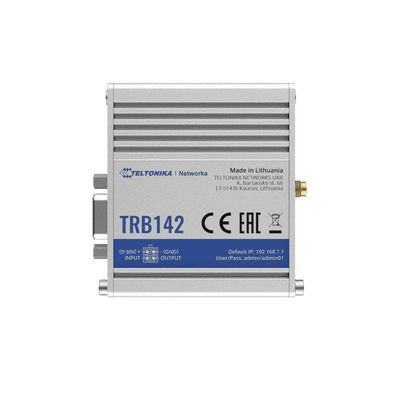 Gateway Industrial LTE 4G a Puerto Serial RS232