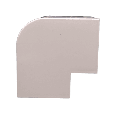 Esquinero Exterior Color Blanco de PVC Auto Axtinguible, Para Canaleta TMK-4577 (5510-02001)