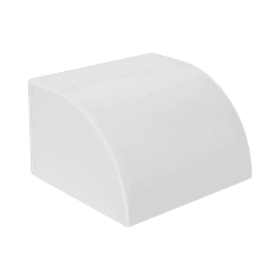 Tapa Final en Color Blanco de PVC Auto Extinguible, Para Canaleta TMK-4577 (5560-02001)