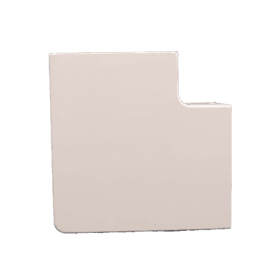 Sección en "L" Color Blanco de PVC Auto Extinguible, Para Canaleta TMK-4577 (5530-02001)