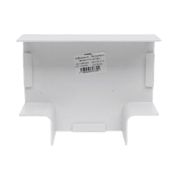Sección en "T" Color Blanco de PVC Auto Extinguible, Para Canaleta TMK-4577 (5540-02001)