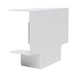 Sección en "T" Color Blanco de PVC Auto Extinguible, Para Canaleta TMK-4577 (5540-02001)