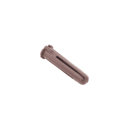 Taquete cafe 5/16" para tornillo 10mm x 1 3/4" (100pzs) (1104-04100) 