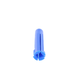 Taquete azul 3/8" para tornillo 12mm x 2" (100pzs) (1105-05100) 