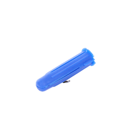 Taquete azul 3/8" para tornillo 12mm x 2" (100pzs) (1105-05100) 