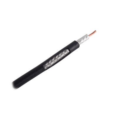 RG-8X, Metro de Cable Coaxial Ultra Flexible, Conductor Central de Cobre Trenzado, Malla de Cobre Estañado, 50 Ohms