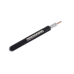 RG-8X, Metro de Cable Coaxial de Baja pérdida, Malla de Aluminio, Conductor Central de Cobre, 50 Ohms