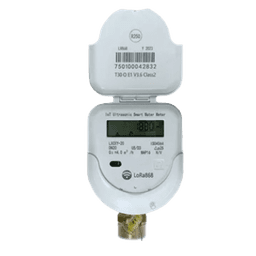 Medidor Ultrasónico de Agua IoT 3/4 pulgada / Medición Bidireccional / Válvula Integrada / IP68 / Pantalla LCD 9 Dígitos