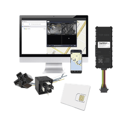 Tecnología de seguimiento básico para vehículos /  rastreador satelital con conectividad 4G LTE y BLE / alertas de encendido y apagado del motor + 12VRELAY + SIM500MB2Y + EPCOMGPSANUAL 