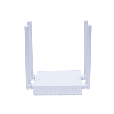 Router Inalámbrico doble banda AC, 2.4 GHz y 5 GHz Hasta 733 Mbps, 4 antenas externas omnidireccional, 4 Puertos LAN 10/100 Mbps, 1 Puerto WAN 10/100 Mbps