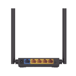 Router Inalámbrico doble banda AC, 2.4 GHz y 5 GHz Hasta 1200 Mbps, 4 antenas externas omnidireccional, 4 Puertos LAN 10/100 Mbps, 1 Puerto WAN 10/100 Mbps, Versión 6