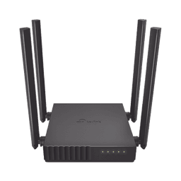 Router Inalámbrico doble banda AC, 2.4 GHz y 5 GHz Hasta 1200 Mbps, 4 antenas externas omnidireccional, 4 Puertos LAN 10/100 Mbps, 1 Puerto WAN 10/100 Mbps, Versión 6