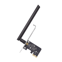 Adaptador  PCI inalámbrico doble banda AC 600 Mbps / Antena de alta ganancia / Tecnología MU-MUMO / Seguridad WPA3 / Soporte de perfil bajo y Altura completa