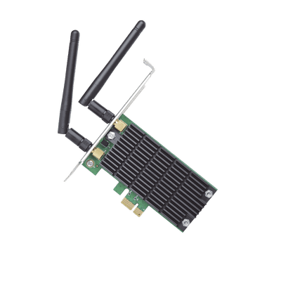 Adaptador  PCI inalámbrico doble banda AC 1200 Mbps / Antena de alta ganancia / Tecnología MU-MUMO 2X2 / Soporte de perfil bajo y Altura completa