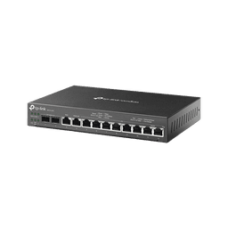 Router Omada VPN / SDN Multi-WAN 1G / Switch con PoE y Controlador  / 2 puerto WAN/LAN SFP 1G / 1 Puerto RJ45 WAN / 1 Puerto WAN/LAN RJ45 / 8 Puertos PoE+ LAN RJ45 /  24,980 Sesiones Concurrentes / Administración por Controlador Omada o Stand-Alone