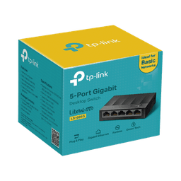 Switch para escritorio 5 puertos 10/100/1000Mbps 