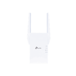 Repetidor / Extensor de Cobertura WiFi AX 1500 Mbps, doble banda 2.4 GHz y 5 GHz, con 1 puerto 10/100/1000 Mbps